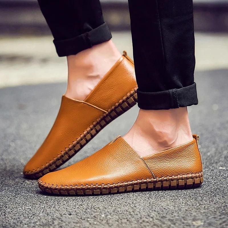 MATTEO LEATHER LOAFERS