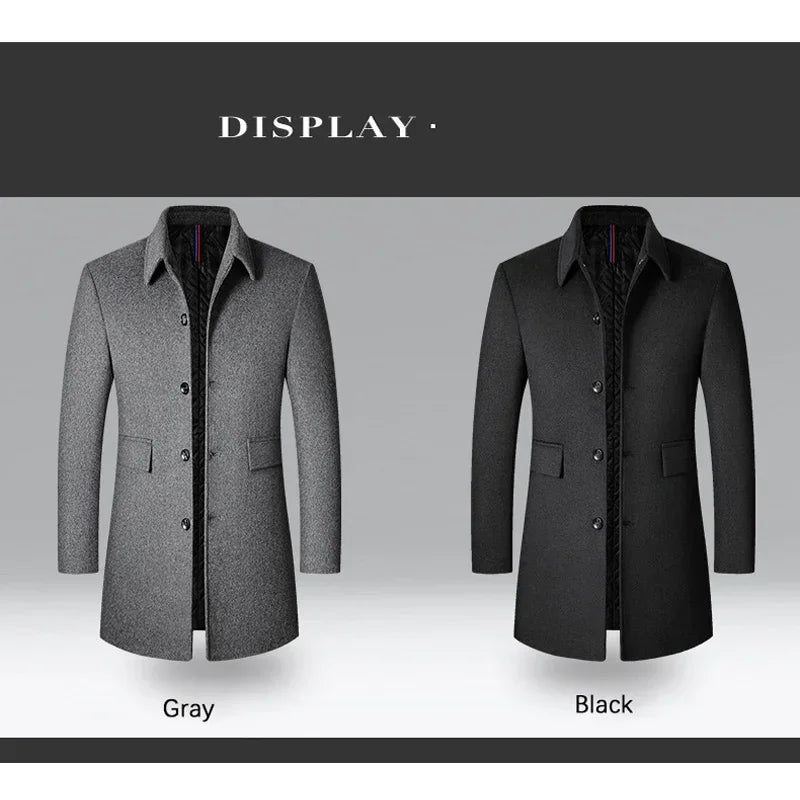 Chesterfield Cashmere Overcoat