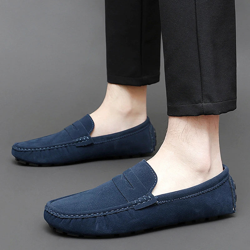Ascot Driving Loafers – Midnight Brown
