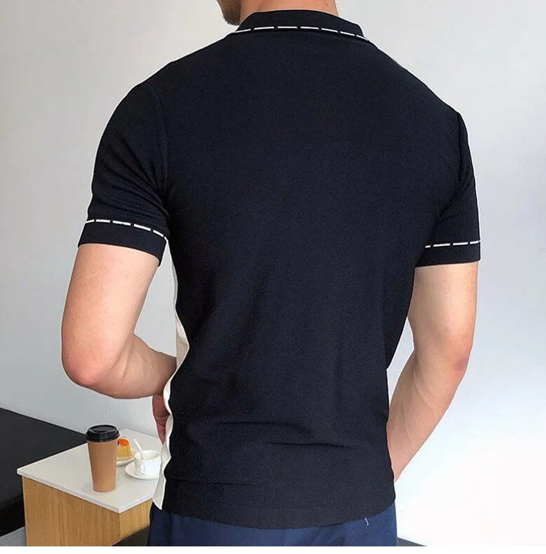 Oxford Summer Striped Polo