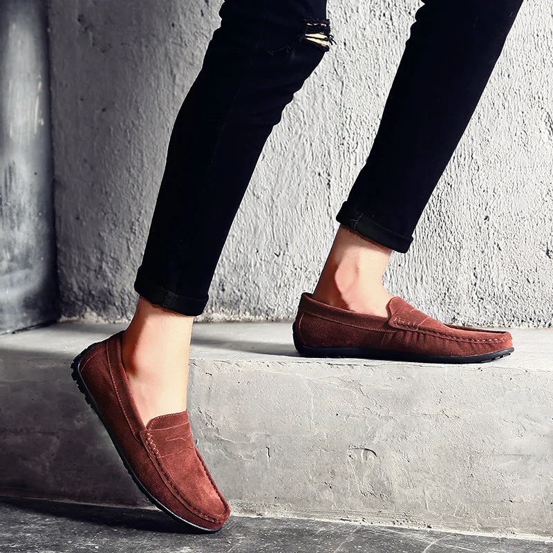 Regent Wide Fit Loafers – Classic Suede
