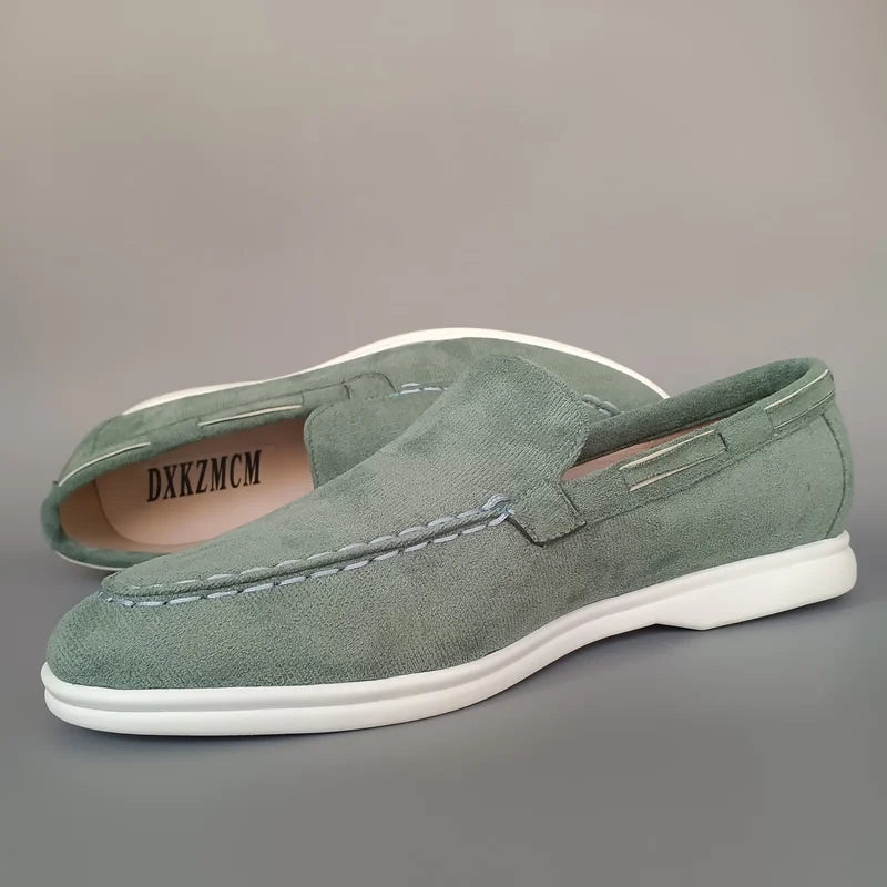Kensington Slip-On Suede Loafers