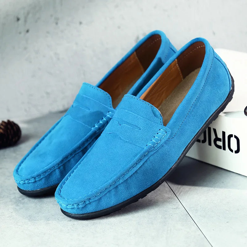 Regent Wide Fit Loafers – Classic Suede