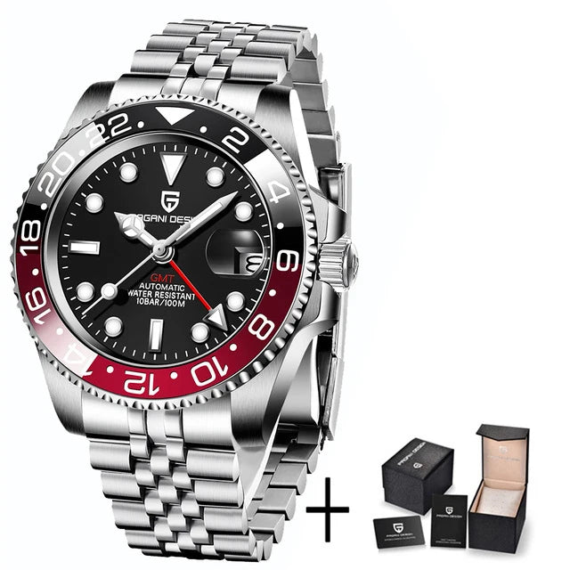 Regent GMT Automatic – Steel Strap