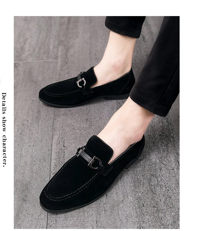 Knightsbridge Green Suede Loafers