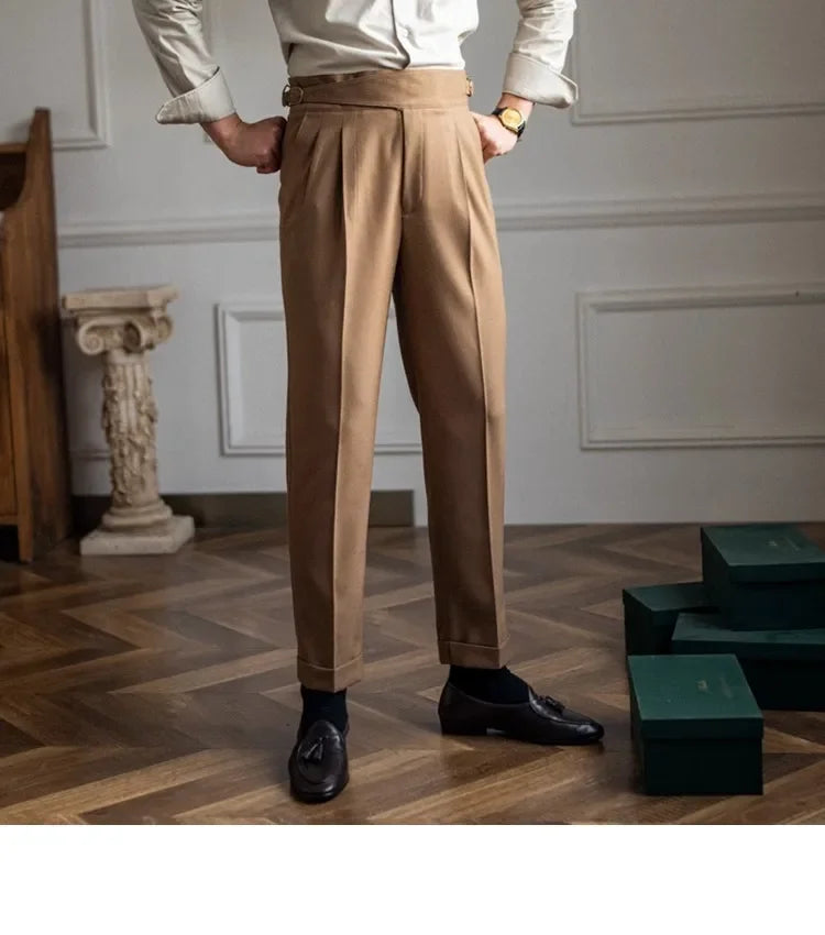 Florentine High-Rise Trousers
