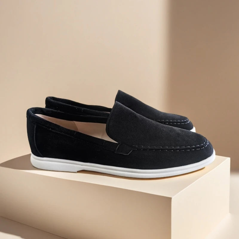 Kensington Slip-On Suede Loafers