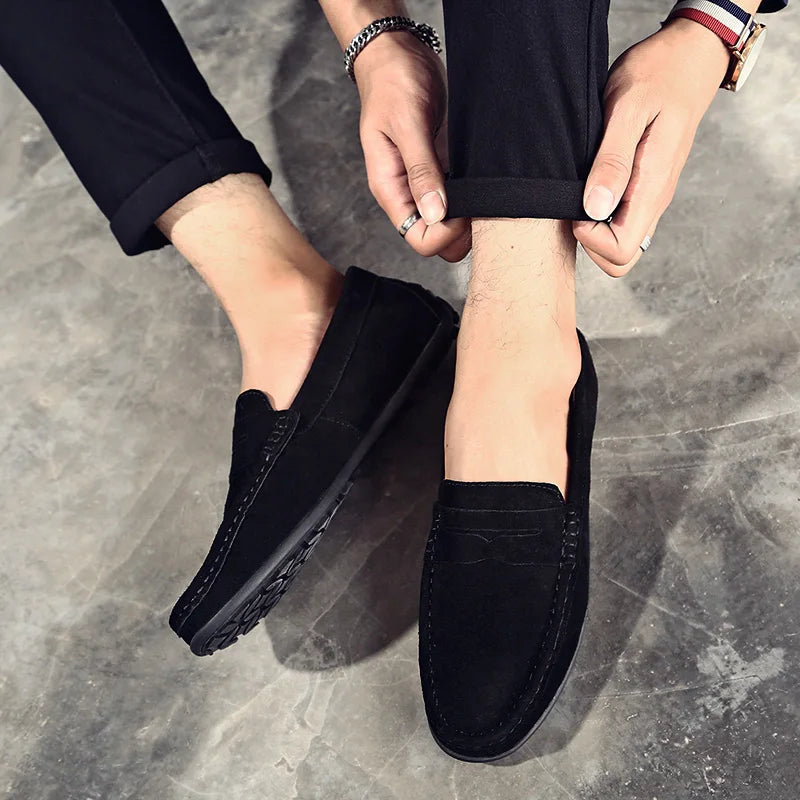 Regent Wide Fit Loafers – Classic Suede