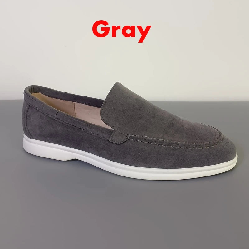 Kensington Slip-On Suede Loafers
