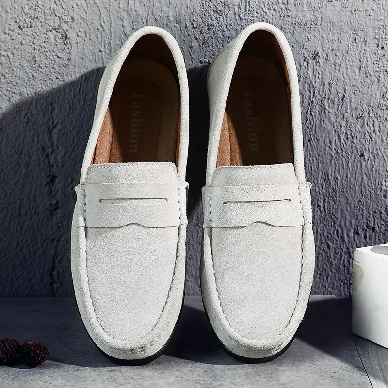 Regent Wide Fit Loafers – Classic Suede