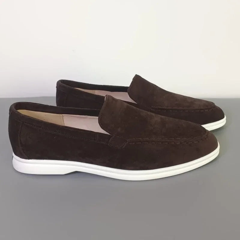 Kensington Slip-On Suede Loafers