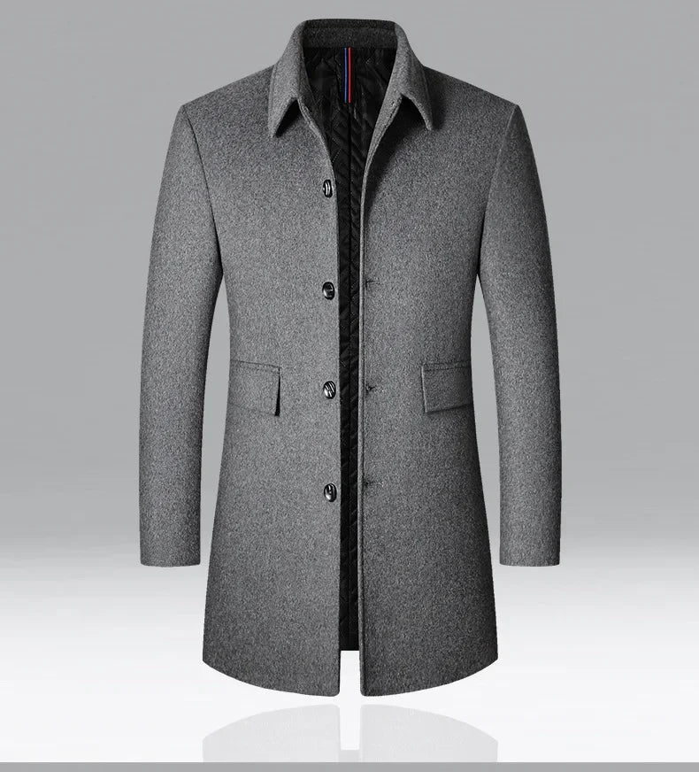 Chesterfield Cashmere Overcoat