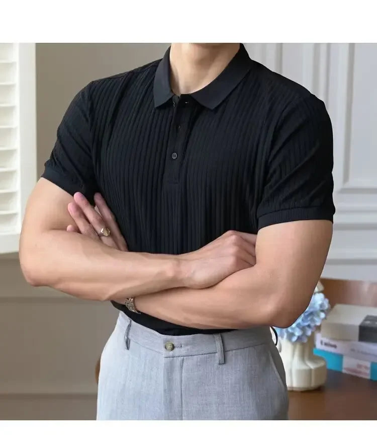 Oxford Striped Polo – Casual Summer Edition