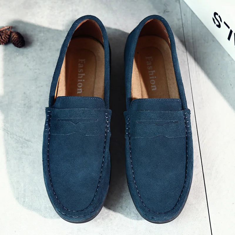 Regent Wide Fit Loafers – Classic Suede