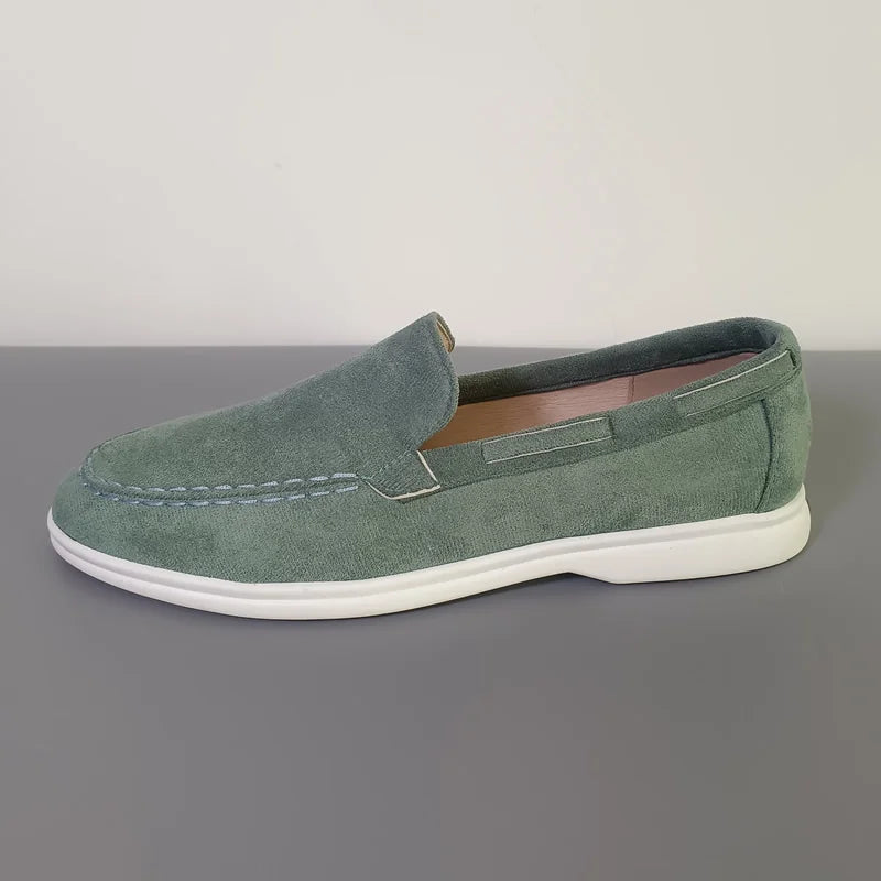Kensington Slip-On Suede Loafers