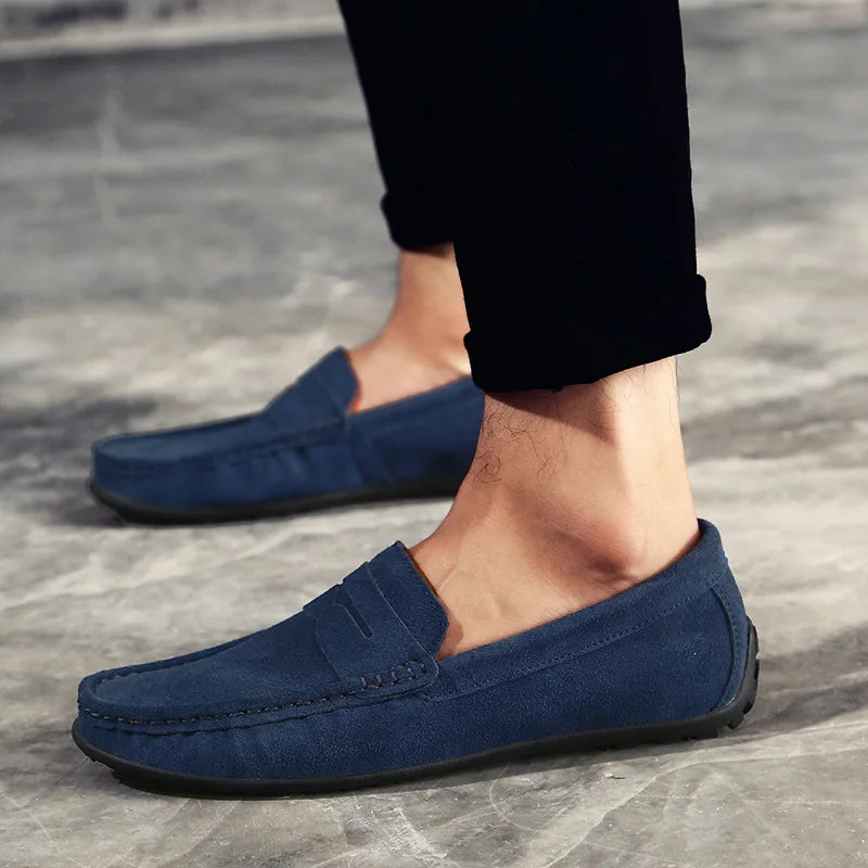 Regent Wide Fit Loafers – Classic Suede
