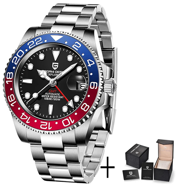 Regent GMT Automatic – Steel Strap