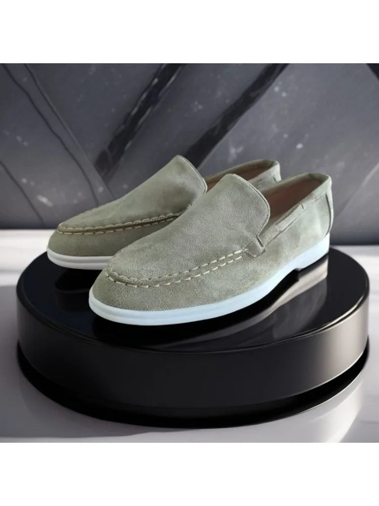 Kensington Slip-On Suede Loafers