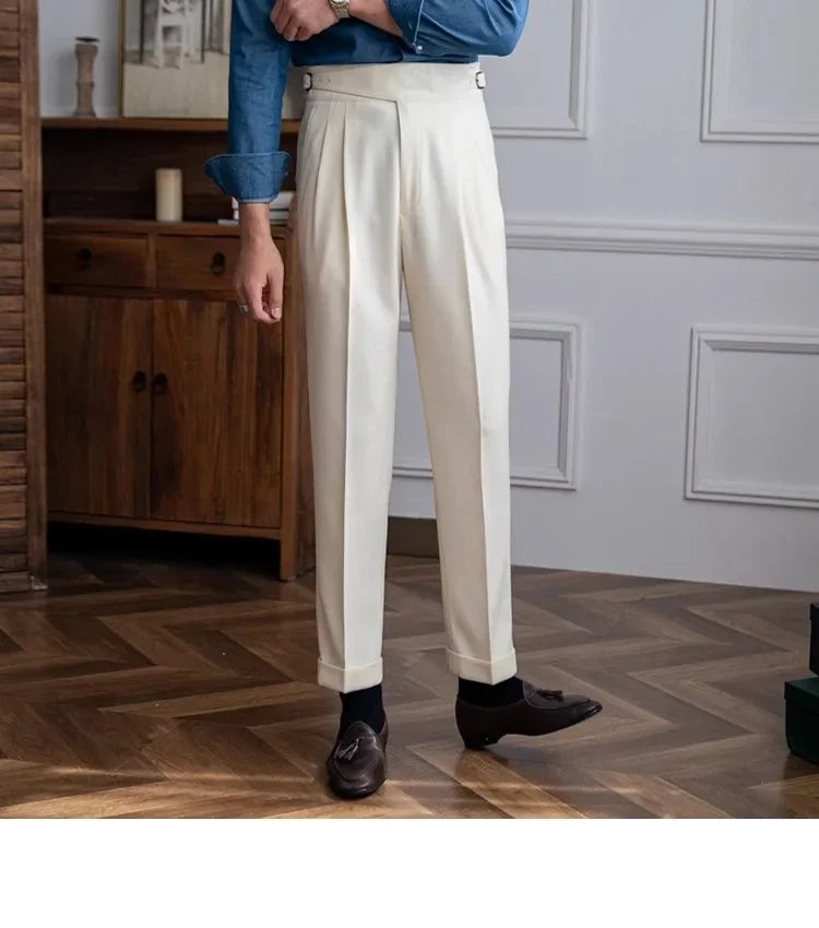 Florentine High-Rise Trousers