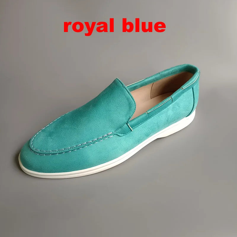 Kensington Slip-On Suede Loafers
