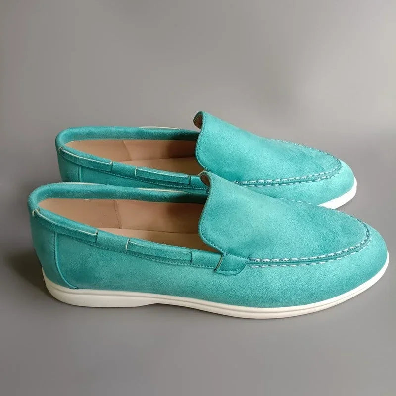 Kensington Slip-On Suede Loafers