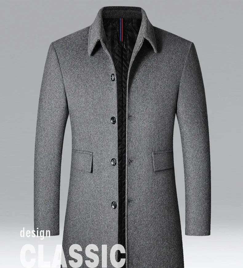 Chesterfield Cashmere Overcoat