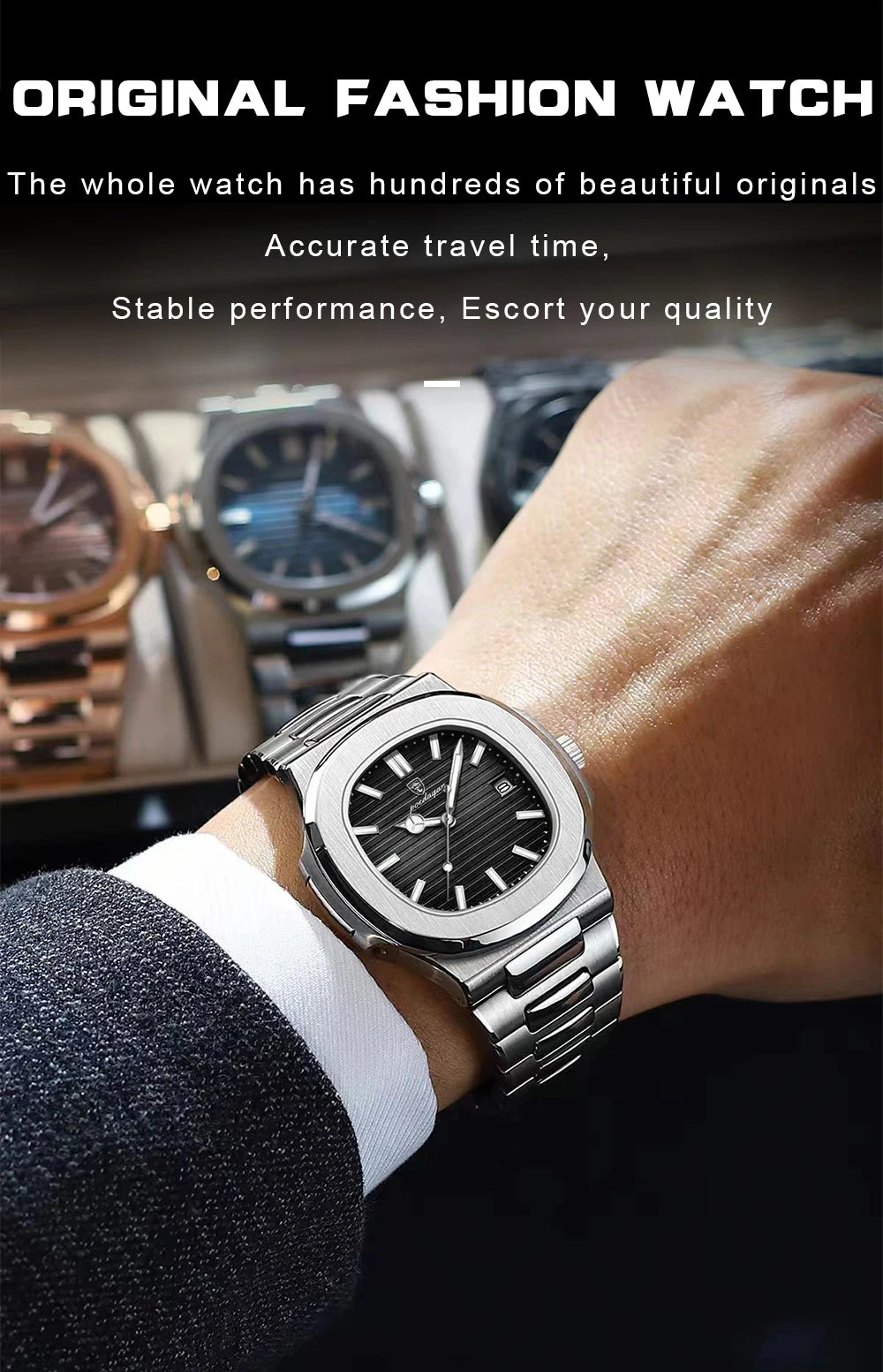 Savile Square Timepiece