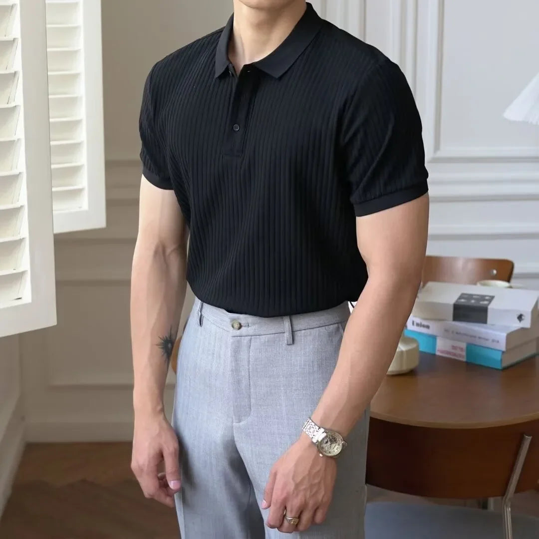 Oxford Striped Polo – Casual Summer Edition