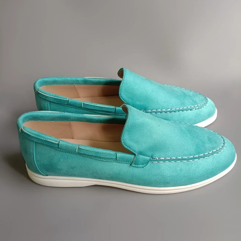 Kensington Slip-On Suede Loafers