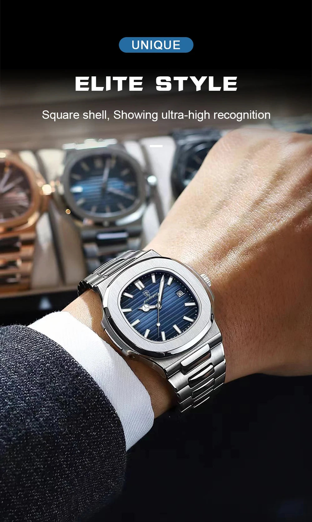 Savile Square Timepiece