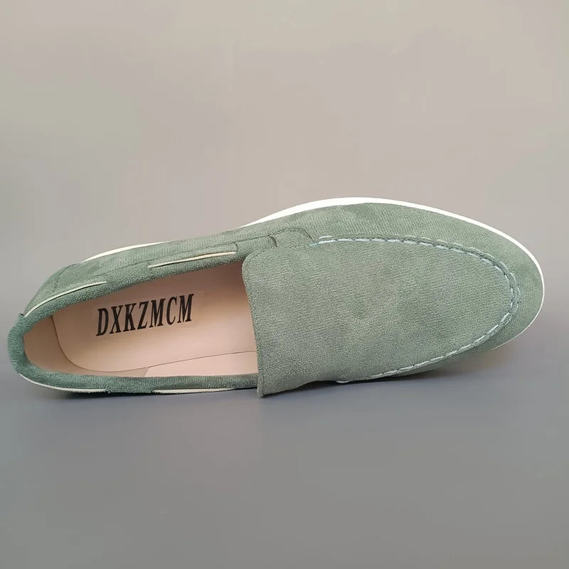 Kensington Slip-On Suede Loafers