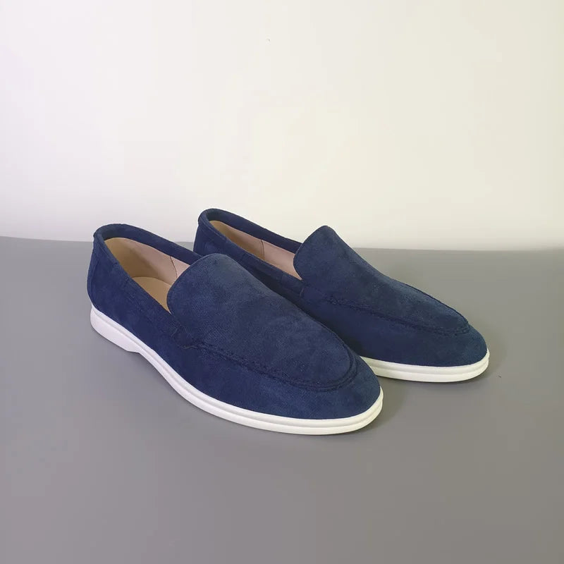 Kensington Slip-On Suede Loafers