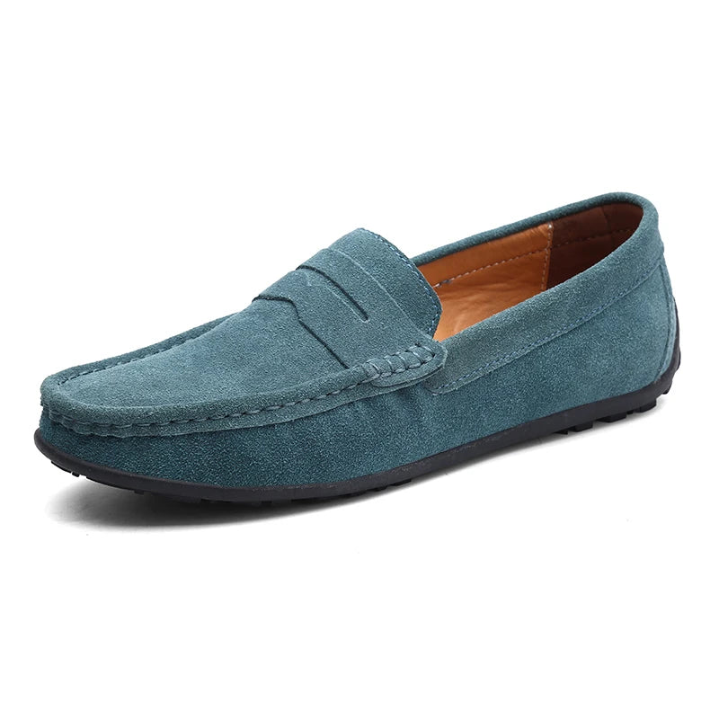 Regent Wide Fit Loafers – Classic Suede