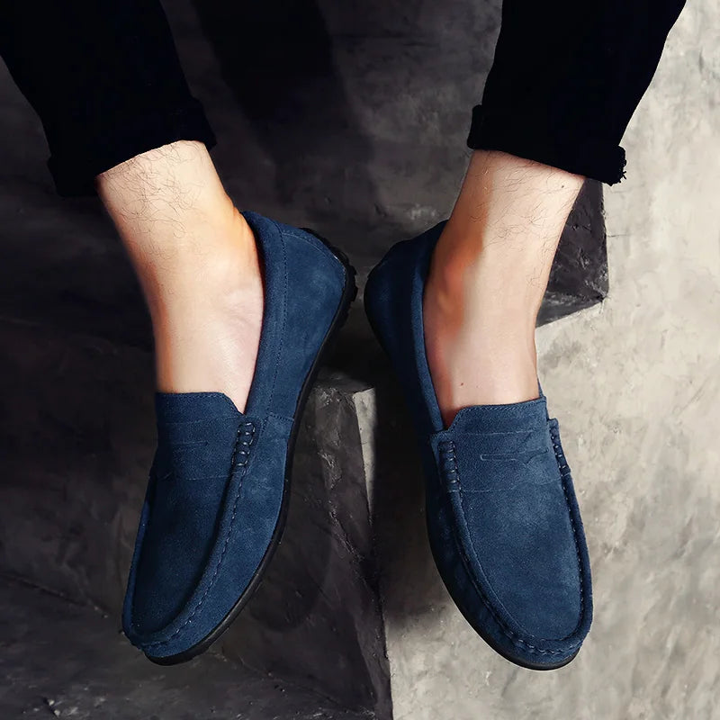 Regent Wide Fit Loafers – Classic Suede