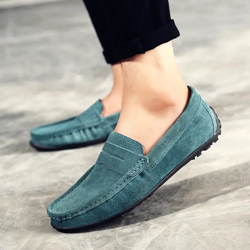 Regent Wide Fit Loafers – Classic Suede