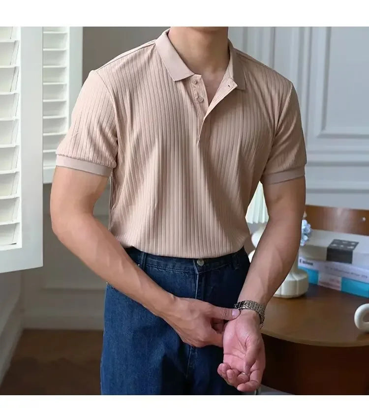 Oxford Striped Polo – Casual Summer Edition