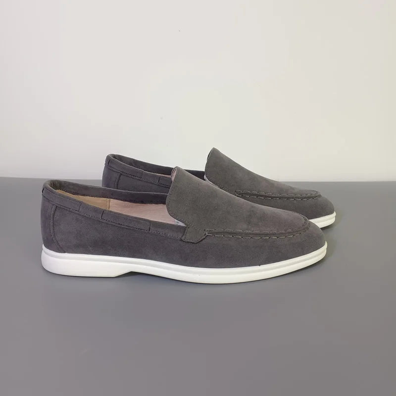 Kensington Slip-On Suede Loafers