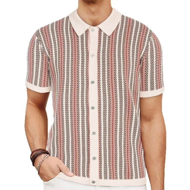 Ascot Knit Polo