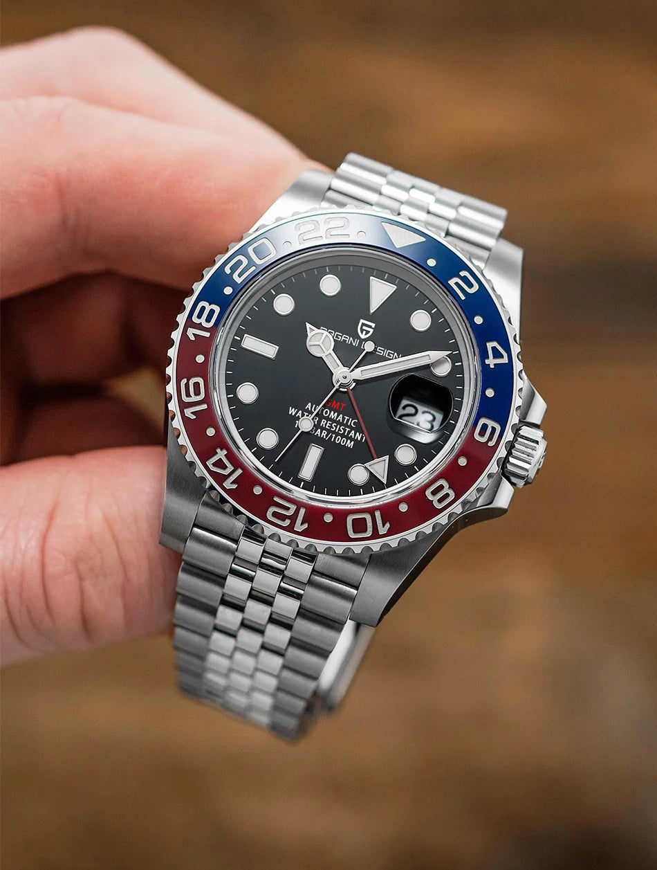 Regent GMT Automatic – Steel Strap