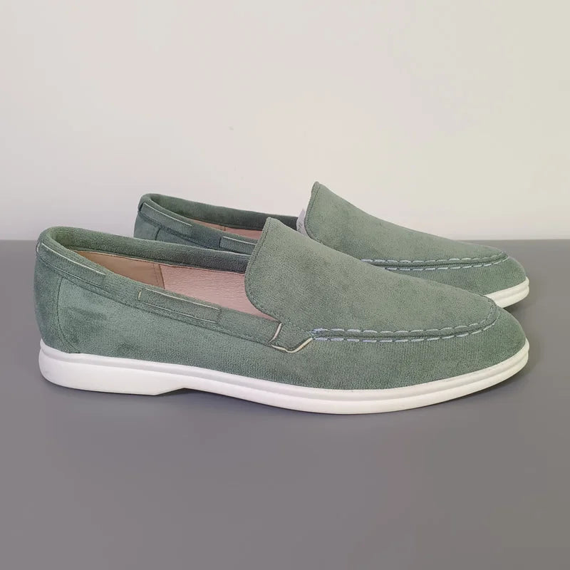Kensington Slip-On Suede Loafers