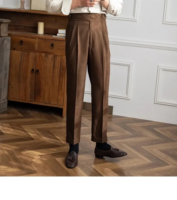 Florentine High-Rise Trousers