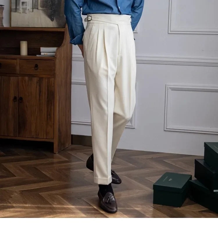 Florentine High-Rise Trousers