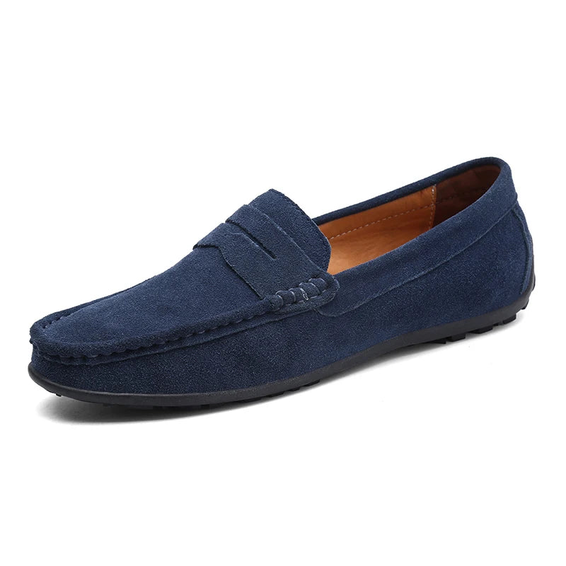 Regent Wide Fit Loafers – Classic Suede