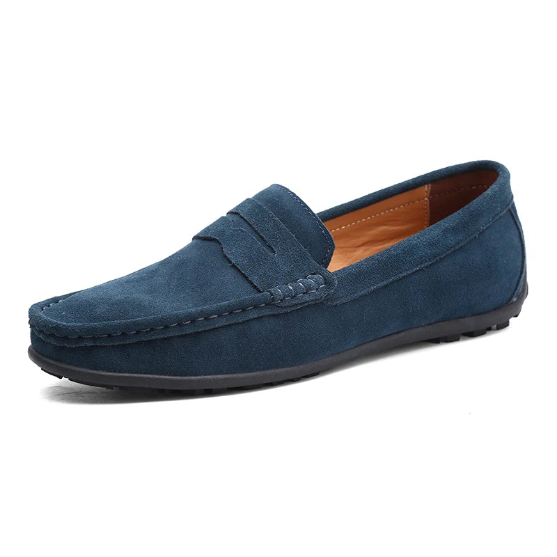 Regent Wide Fit Loafers – Classic Suede
