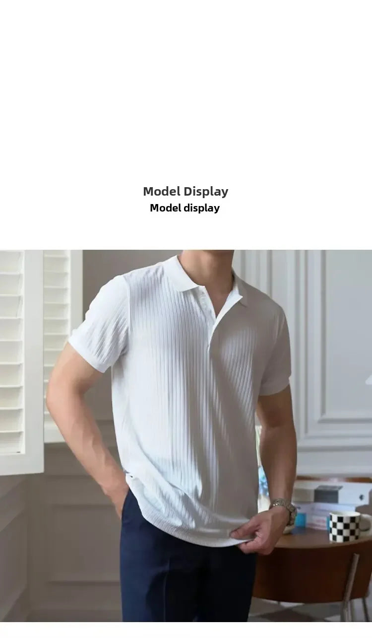 Oxford Striped Polo – Casual Summer Edition