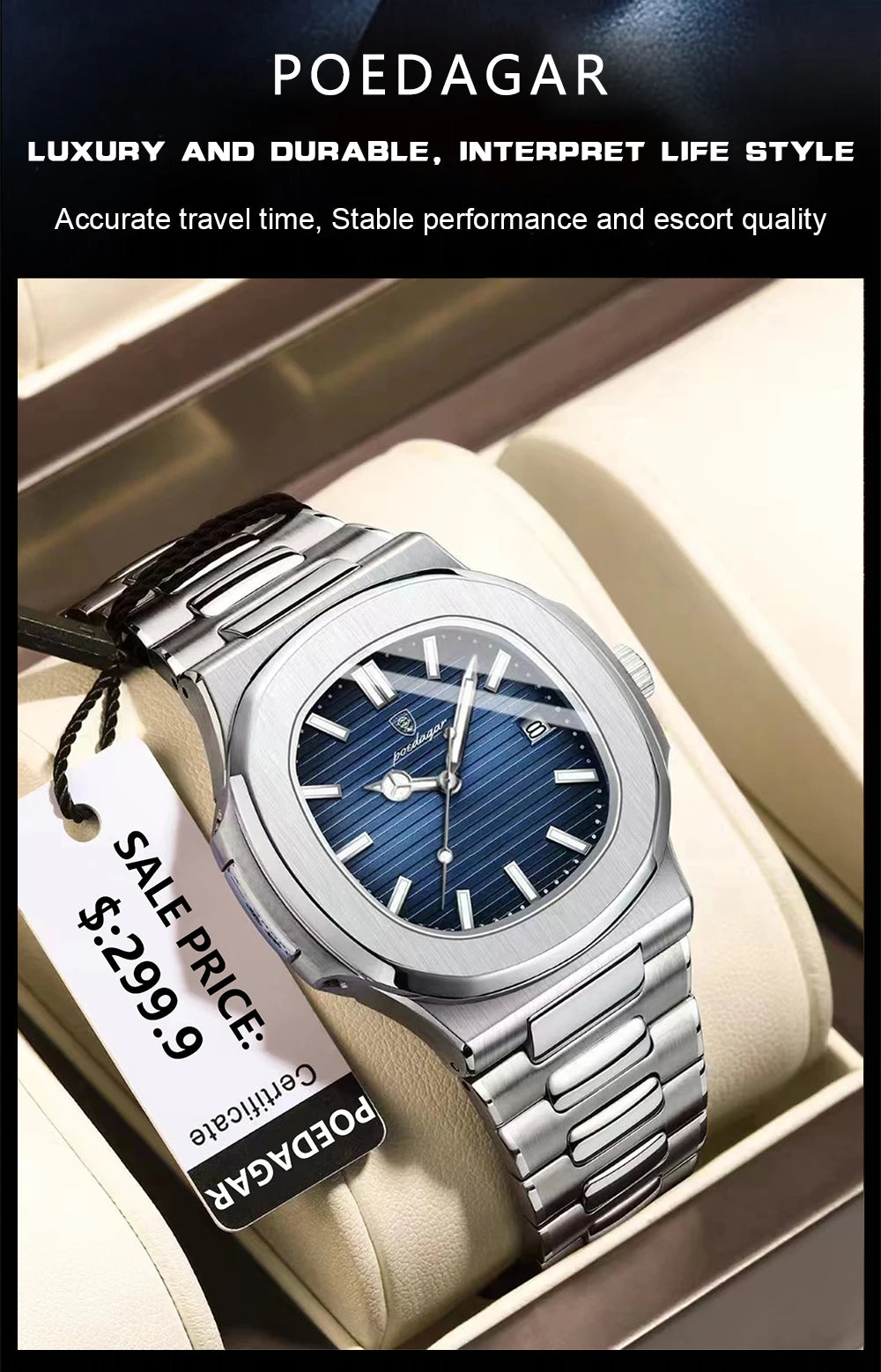 Savile Square Timepiece