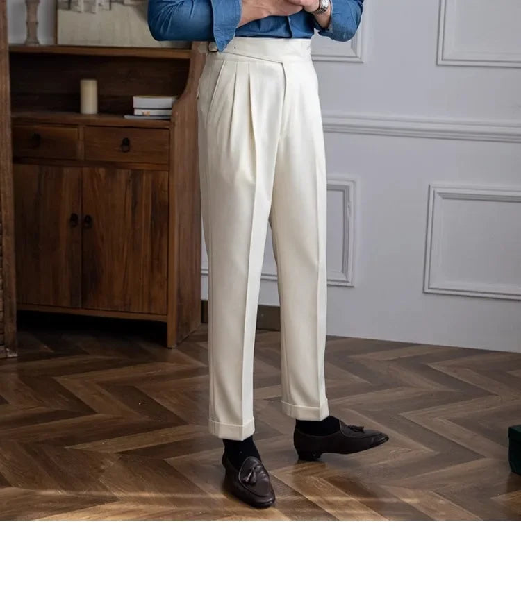 Florentine High-Rise Trousers