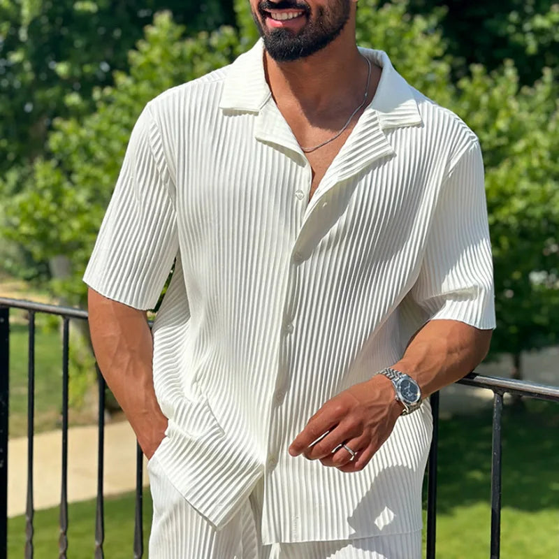 Brighton Sport Set – Quick-Dry Polo & Summer Trousers