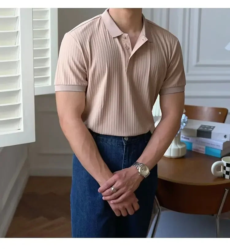 Oxford Striped Polo – Casual Summer Edition
