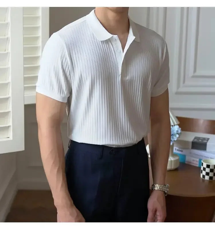 Oxford Striped Polo – Casual Summer Edition